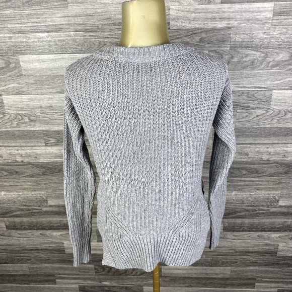 TOMS Crewneck Pullover Green Wool Blend Knit Sweater Women's Size XS - Picture 2 of 11